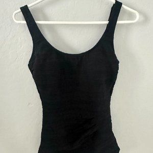 Black Gottex tummy control one piece swim suit Size 8 - New without tags